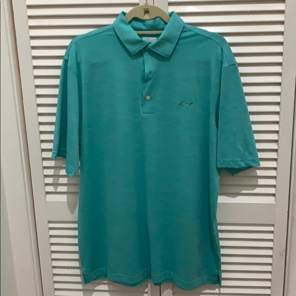 Greg Norman performance golf polo